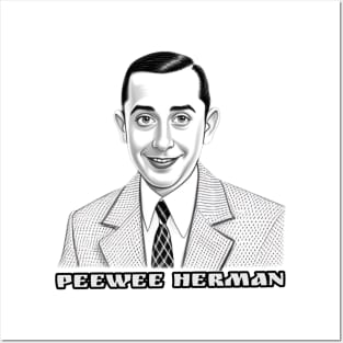 Peewee herman Posters and Art